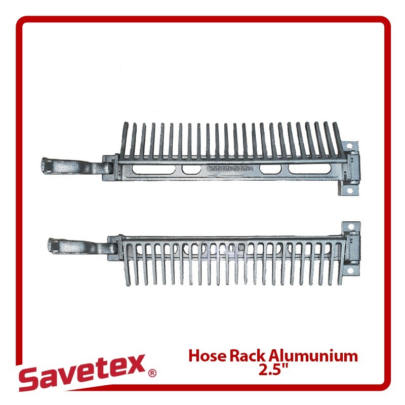Hose Rack Alumunium / Sisir Selang Pemadam / 2.5"