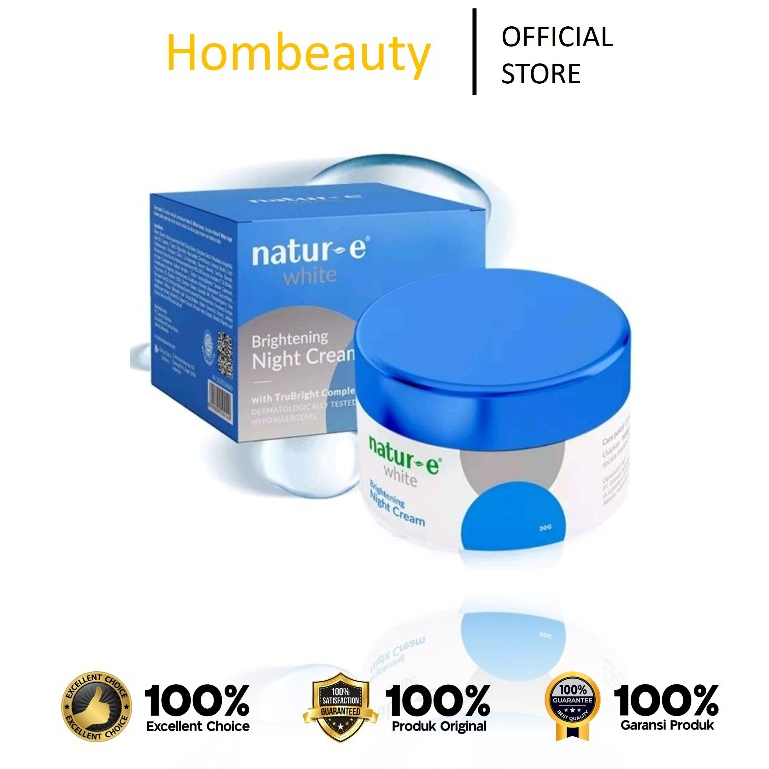 Natur-E White Brightening Night Cream 30gr - Skincare