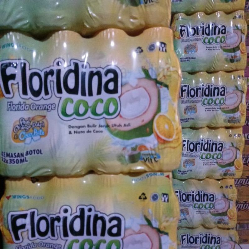 

Floridina Coco 1 pak isi 12 btl 350 ml