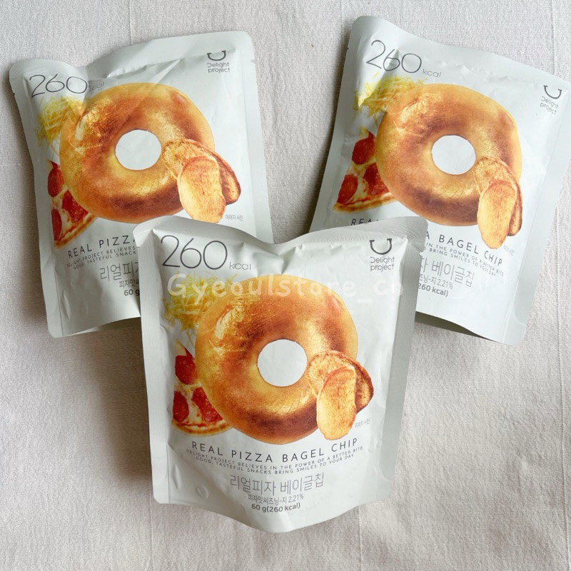 

READY STOCK - DELIGHT PROJECT REAL PIZZA BAGEL CHIPS LOW CALORIE HEALTHY SNACKS