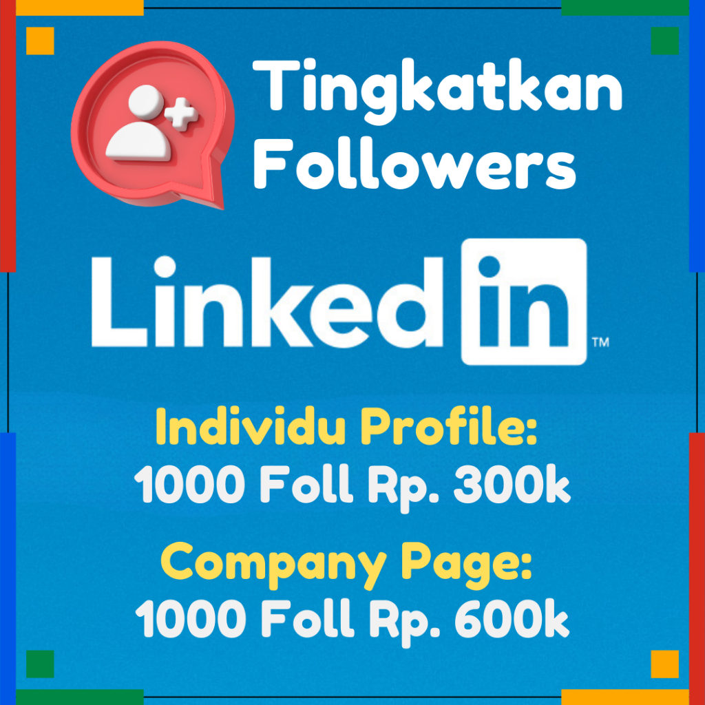 Voucher - Jasa Followers LINKEDIN