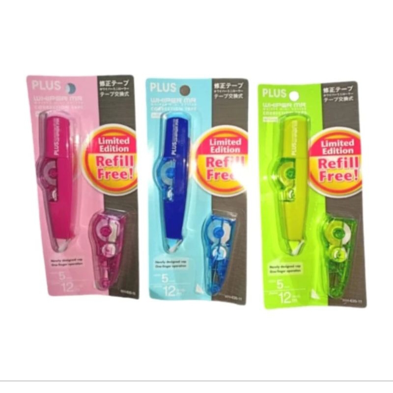 

Correction Tape Tip Ex Kertas PLUS WH-635-11