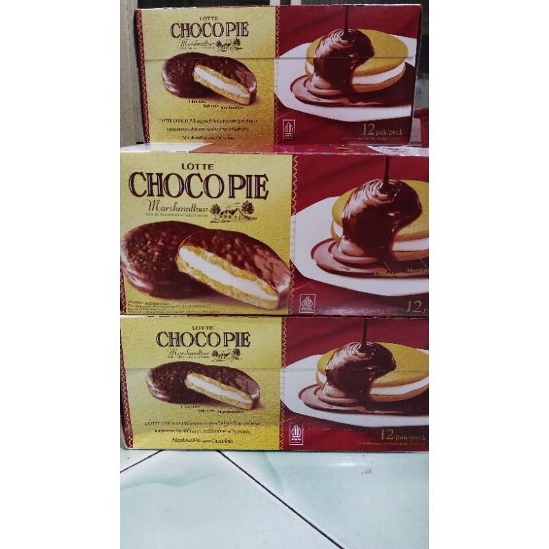 

Lotte Choco Pie Marsmallow Box isi 12 pcs