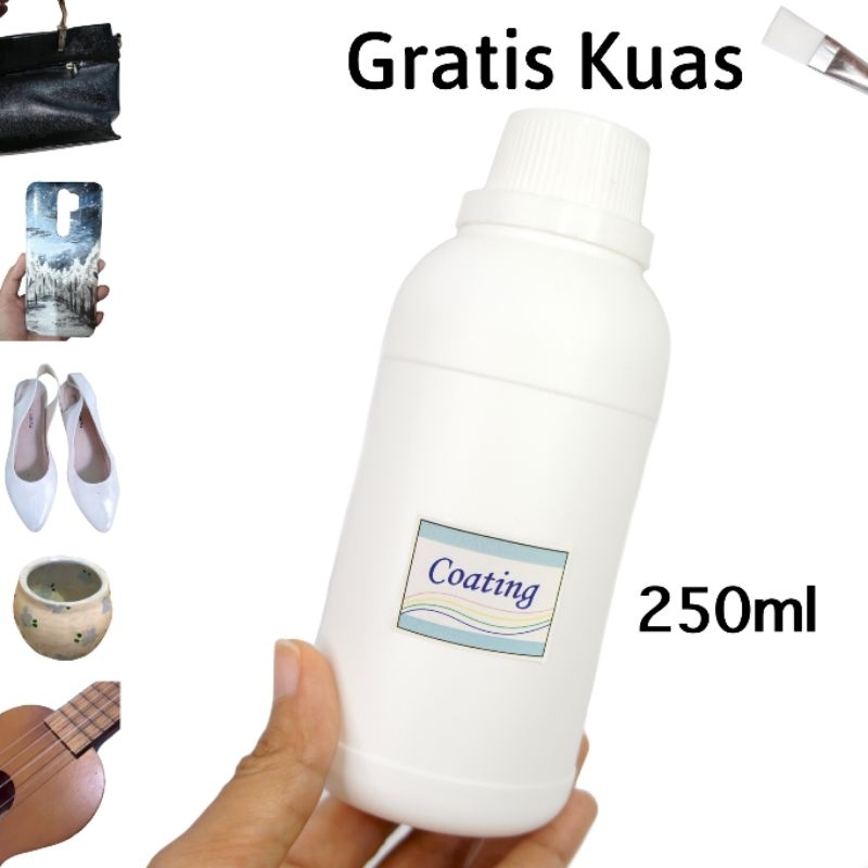 Thebettles Coating (250Ml) Cairan Pelapis Cat Varnish Finisher Serbaguna Untuk Cat Akrilik Kanvas