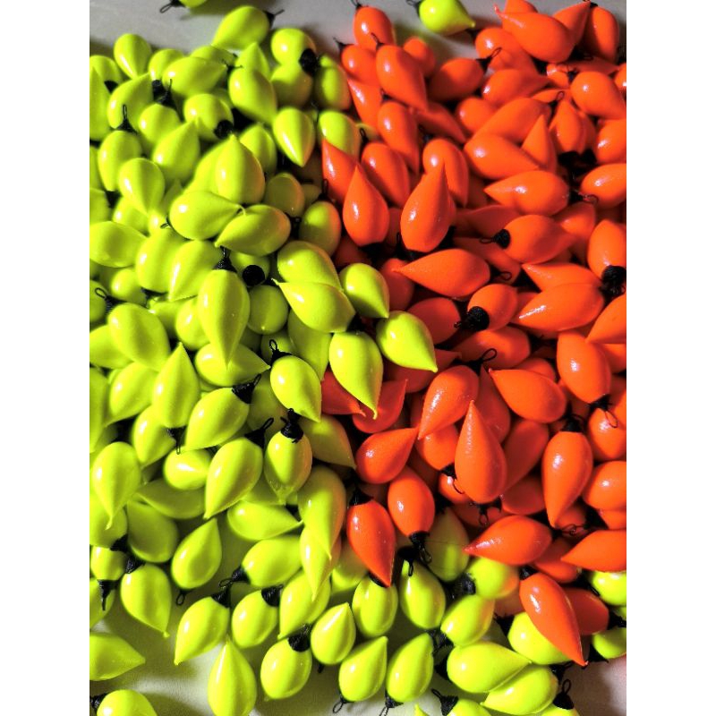 1 kodi(20pcs) pelampung pancing bawang merah&stabilo