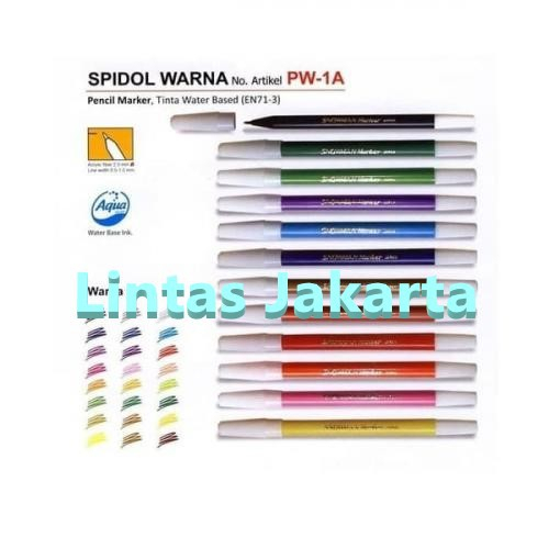 

Spidol Hitam Kecil merk Snowman (isi 12 buah)