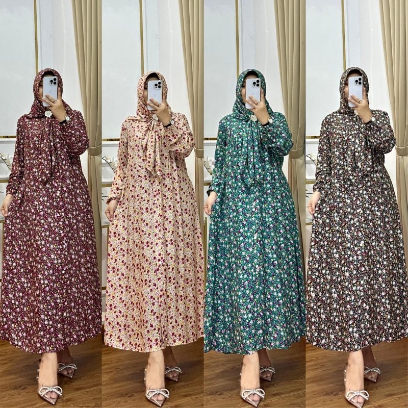 Midi Dress hijab 020624