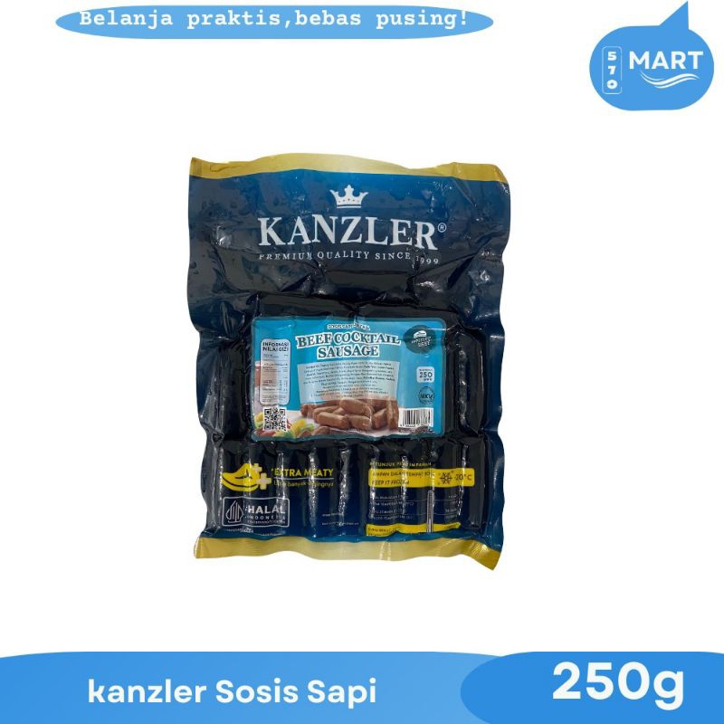 

KANZLER Beef Cocktail Sausage Sosis Sapi 250gr