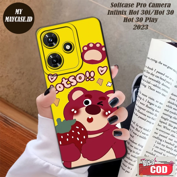 Case INFINIK HOT 30 Play Softcase HOT 30 pelindung Belakang HOT 30i Casing INFINIK HOT 30 Play  Peli