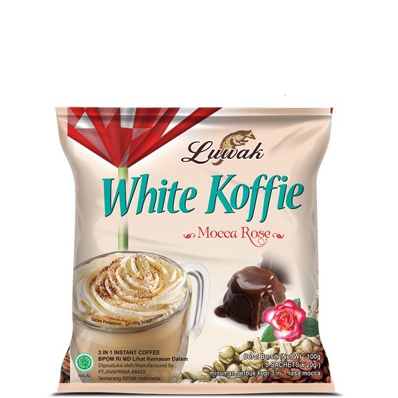 

Luwak White Koffie Moca Rose 20gr Renteng Isi 10PCS