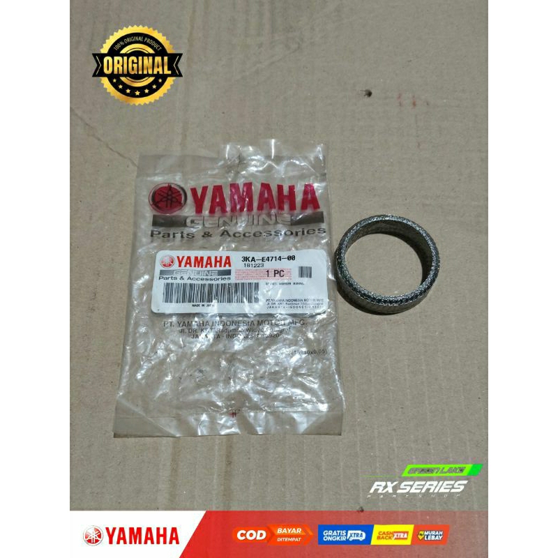 PAKING KENALPOT TENGAH RX KING 3KA-E4714-00