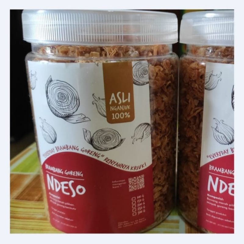 

Brambang Goreng Ndeso Asli Nganjuk 250gr