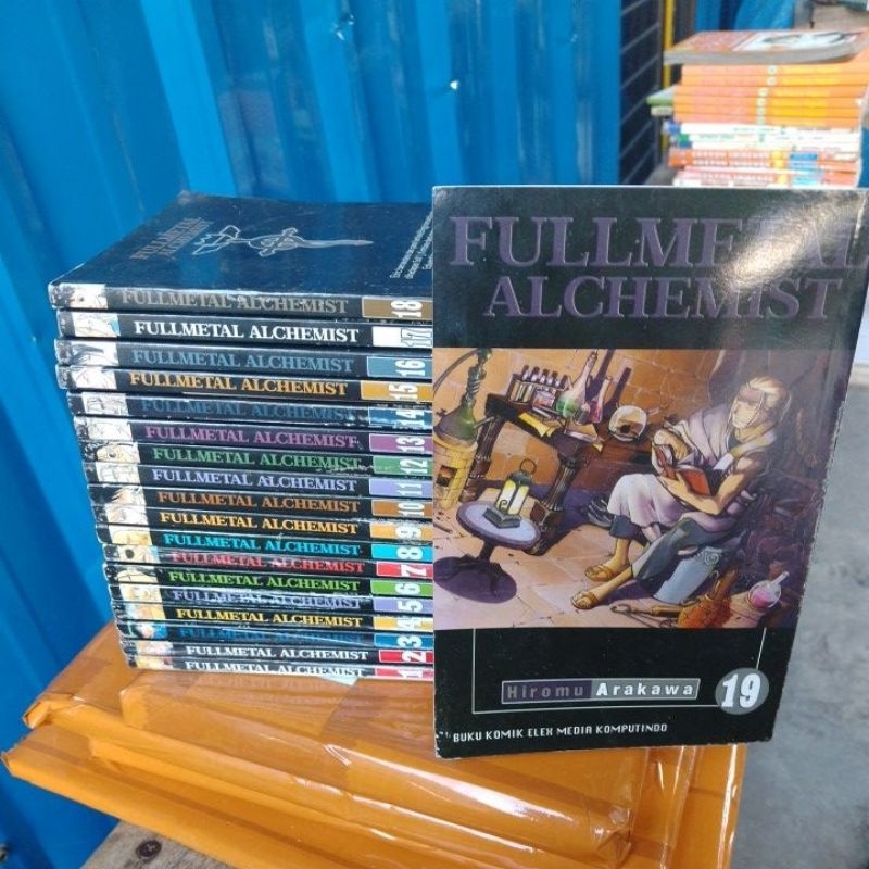 Komik fullmetal alchemist vol 1-19