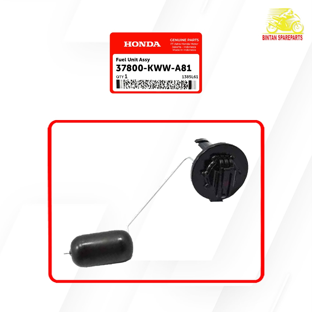 Pelampung Bensin Fuel Unit Assy  37800 KWW A81