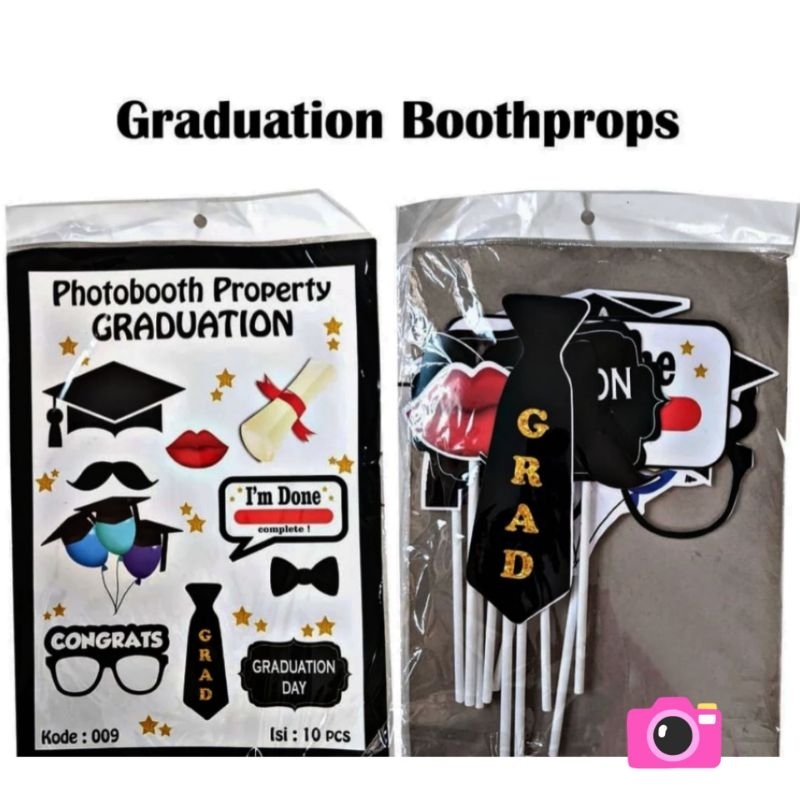 Photobooth Property Graduation / Properti Foto Booth Wisuda Kelulusan