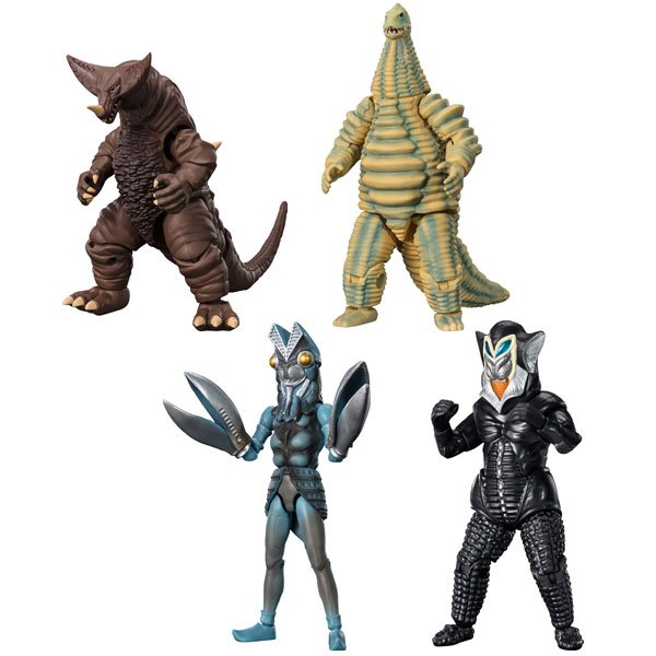Choudou Alpha Ultra Kaiju 1 Gomora Red King Alien Baltan Mefilas Chodo Ultraman Bandai Shokugan Cand