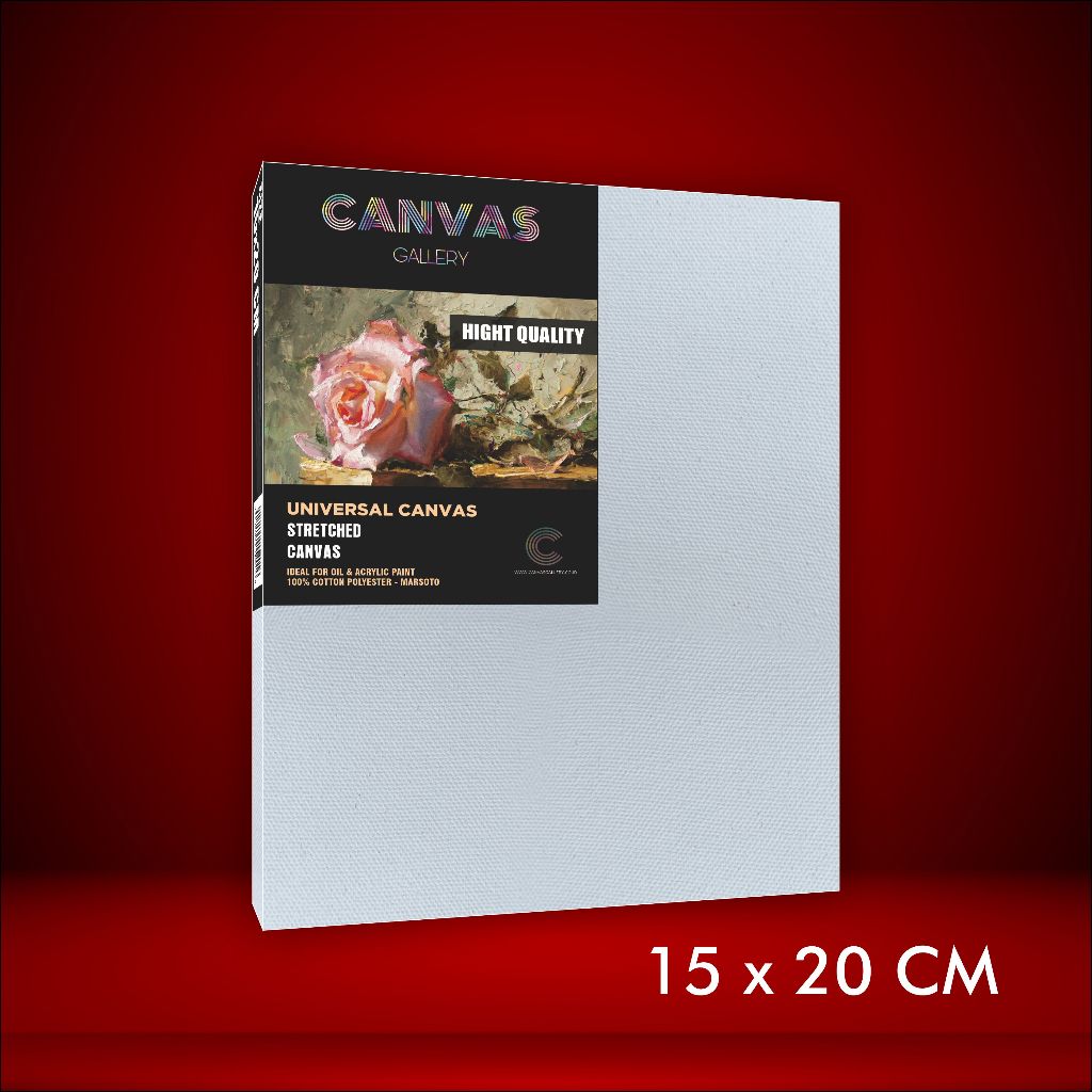

KANVAS LUKIS 15X20 CM / ACRYLIC OR OIL CANVAS / WHITE CANVAS / KANVAS / CANVAS - HIGHT QUALITY