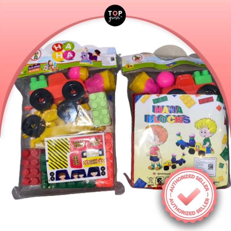 (LEGO TRUK)MAINAN BALOK SUSUN
