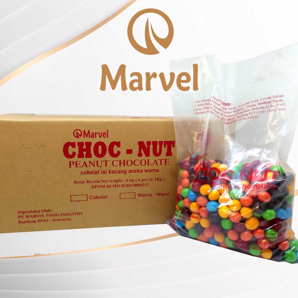 

KARTONAN coklat scandia choco nut seperti cha cha peanut isi 6 kg ( scp )