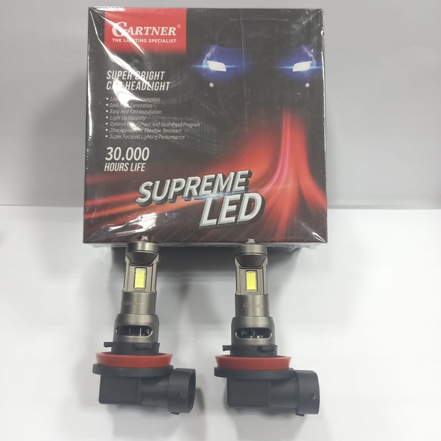 Bohlam Lampu Mobil Gartner Headlight Supereme Led