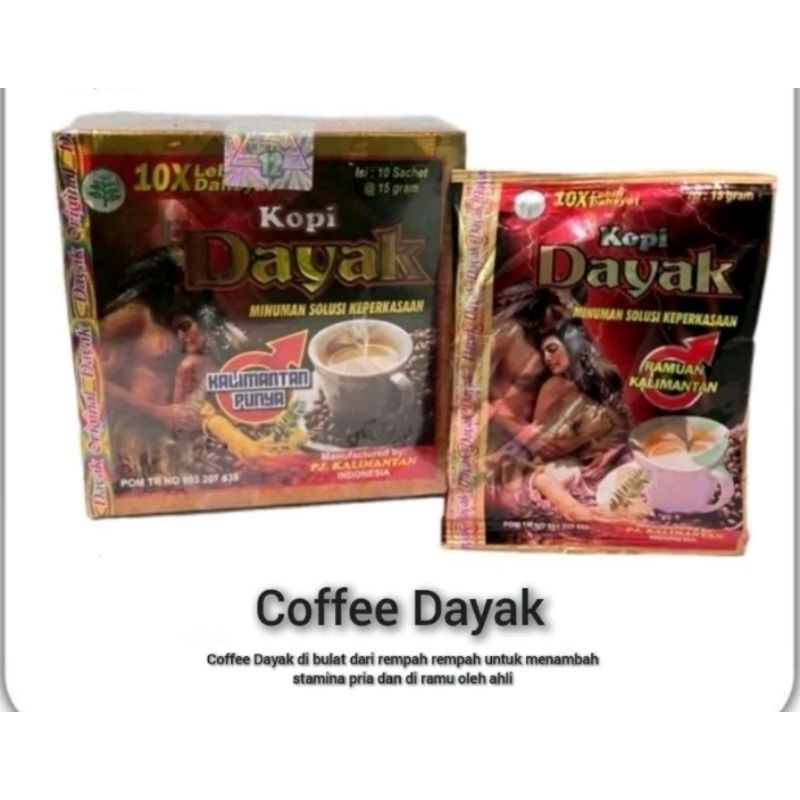 

Kopi Dayak Stamina Pria Original