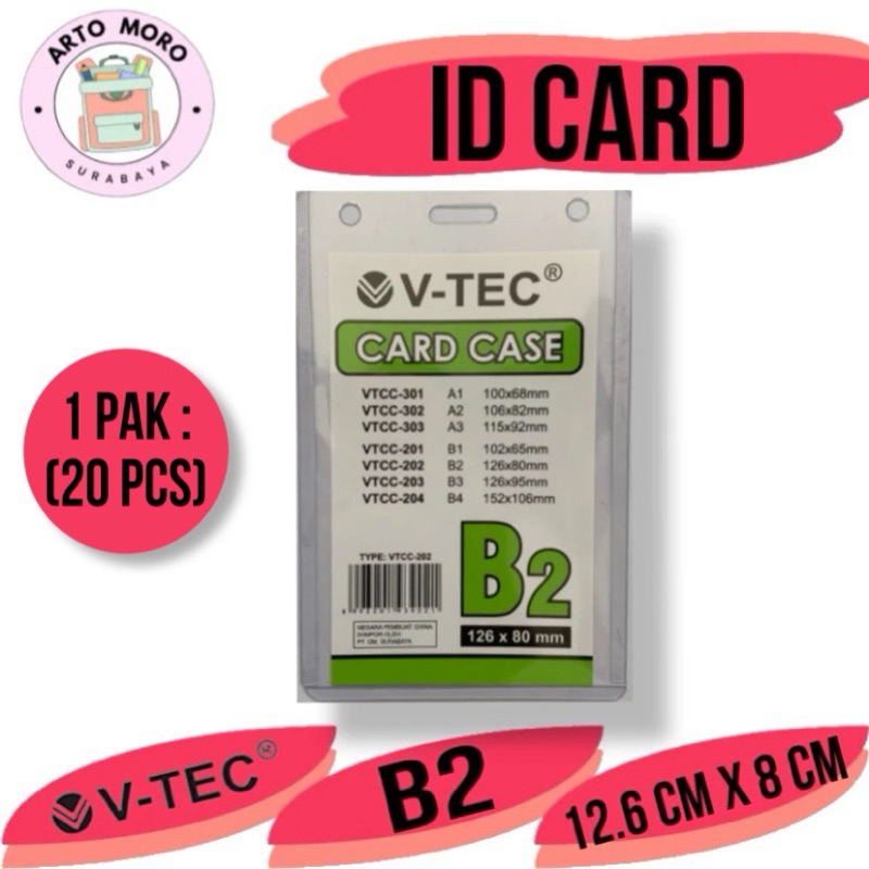 

ID CARD B2 (1 PAK) PLASTIK MIKA READY STOCK SURABAYA