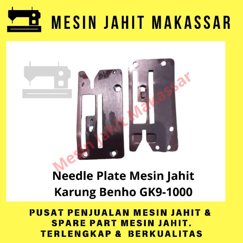 Original Termurah | Plat Jarum Mesin Jahit Karung Benho GK9-1000 / Needle Plat Mesin Jahit Karung Be
