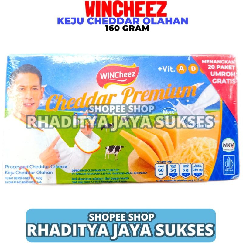 

Keju Wincheez Premium 160gr