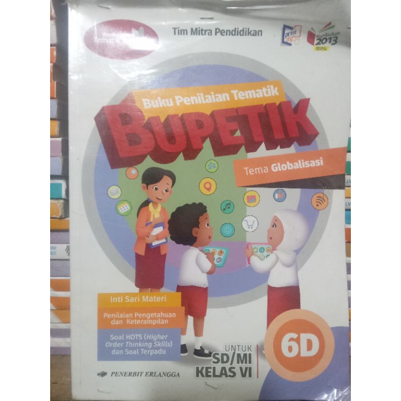 bupetik 6d kelas 6 sd erlangga kurikulum 2013 revisi