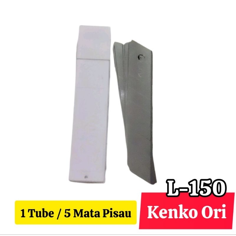 

Isi Cutter Reffil Kenko L-150 1 Tube 5 Mata Pisau Ori