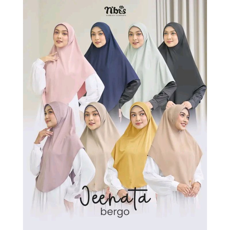 Hijab instan Nibras Hijab Jeenata Bergo