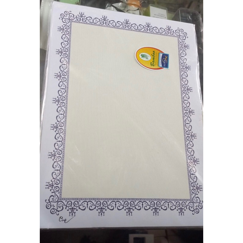 

Kertas Piagam Kertas Sertifikat Pak Besar