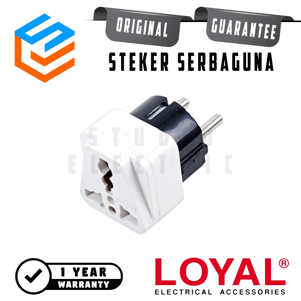 Loyal Steker Arde Universal Over Steker Listrik Gepeng - LY-921K / LY921K