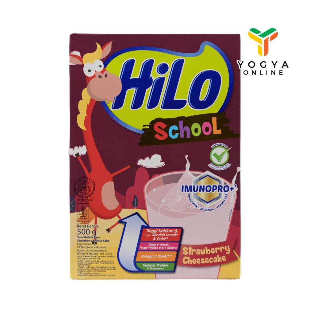 

Hilo School Strawberry Cheesecake 500 G