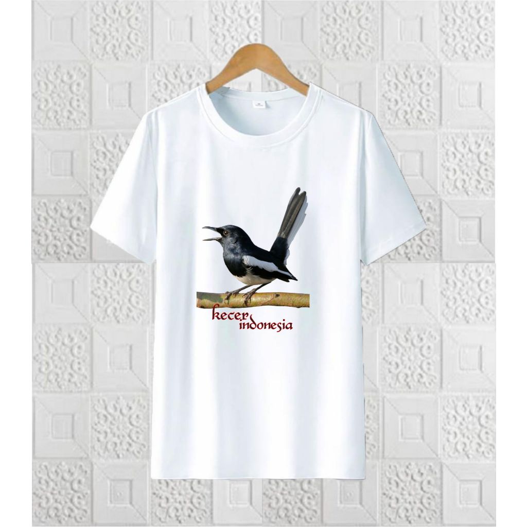 KAOS BURUNG KECER | BAJU KOMUNITAS BURUNG | BAJU BURUNG MURAI | BAJU BURUNG KECER | KAOS BURUNG KICA