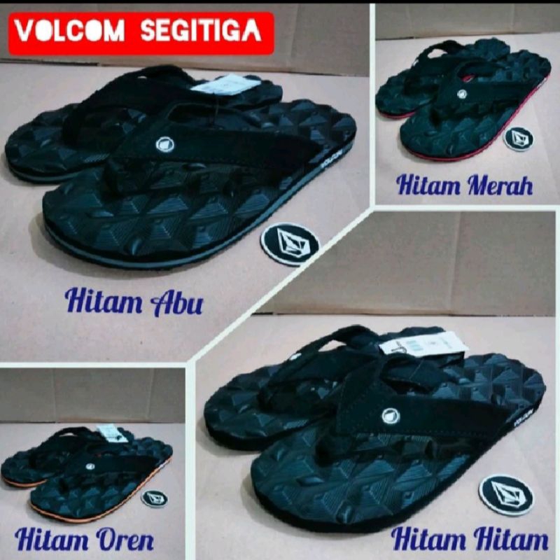 SANDAL DISTRO VOLCOM ORIGINAL 100% SANDAL JEPIT SANDAL SANTAI