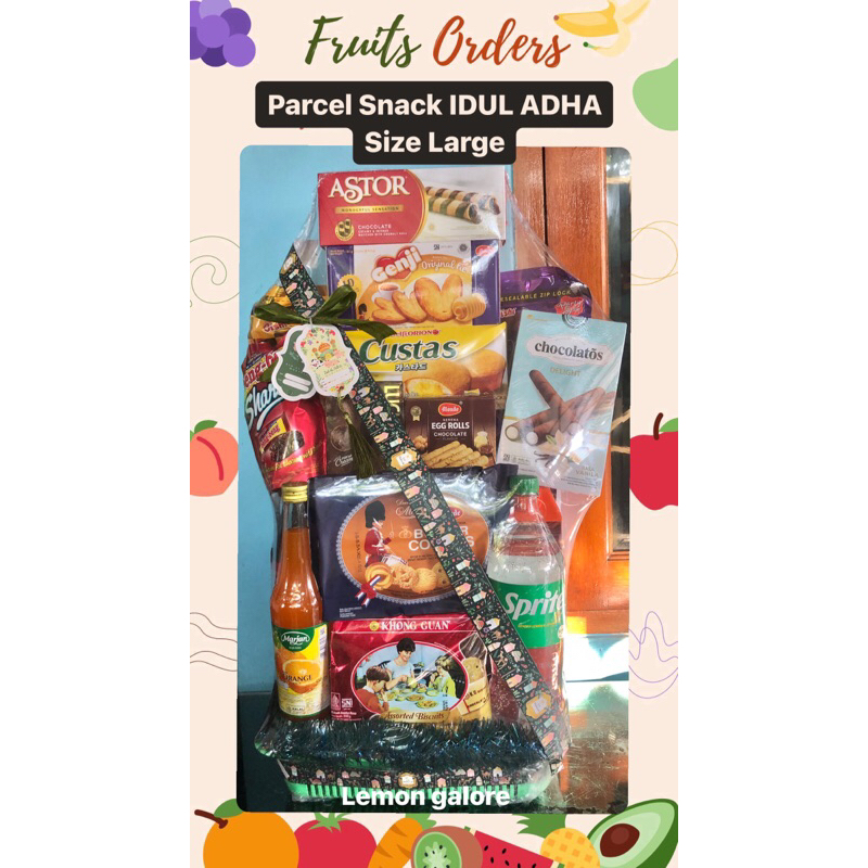 

Premium Parcel Snack Lebaran / Hampers Snack Idul Fitri Besar / Large