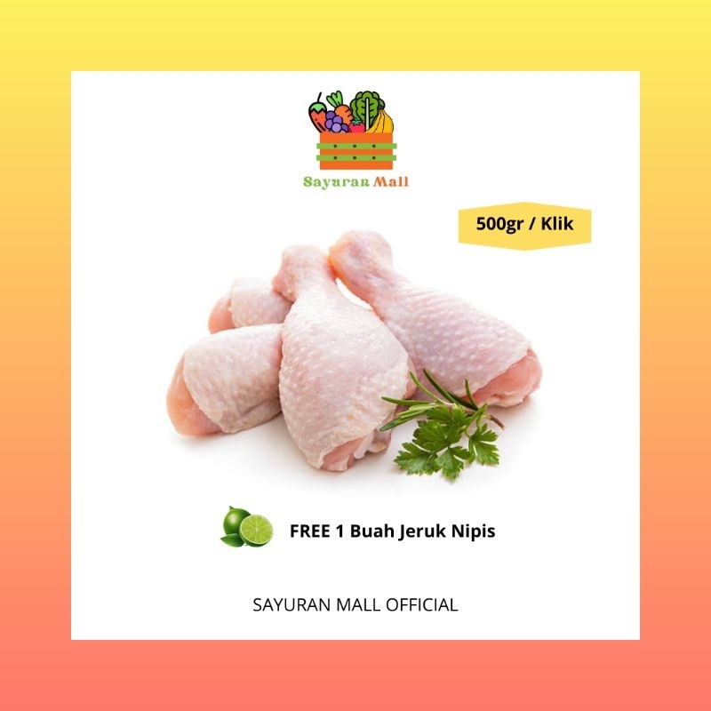 

500gr Paha Ayam Drumstick | Ayam Segar | SAYURANMALL