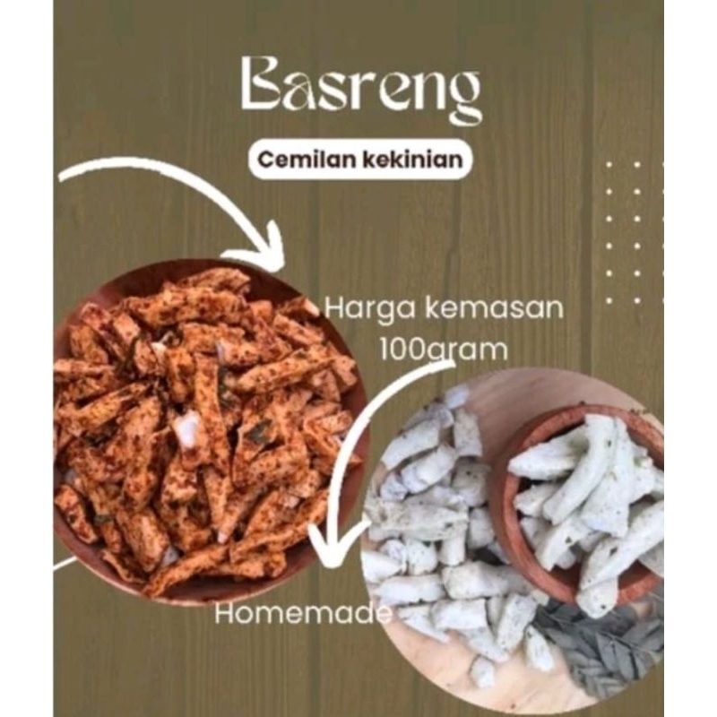 

Basreng pedas daun jeruk