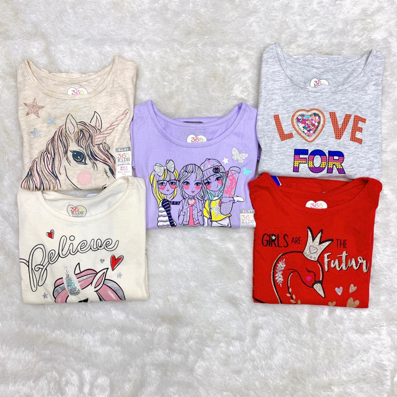 ( Kaos 365Kids from Garanimals) Kaos Anak Perempuan