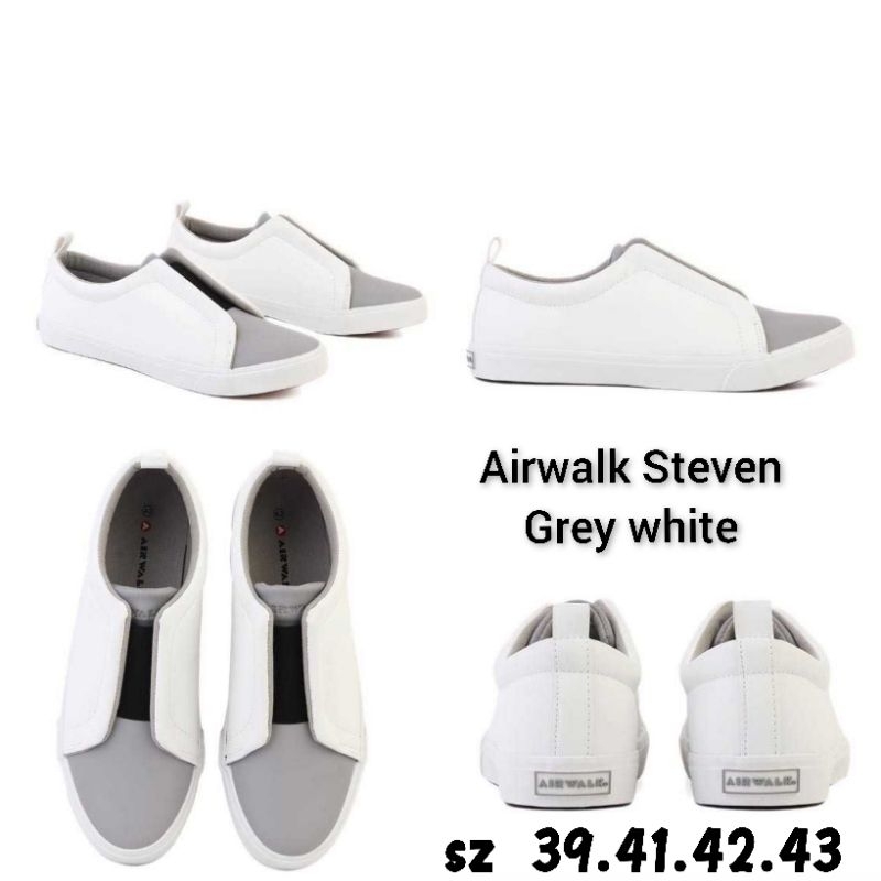 Sepatu airwalk Steven white grey