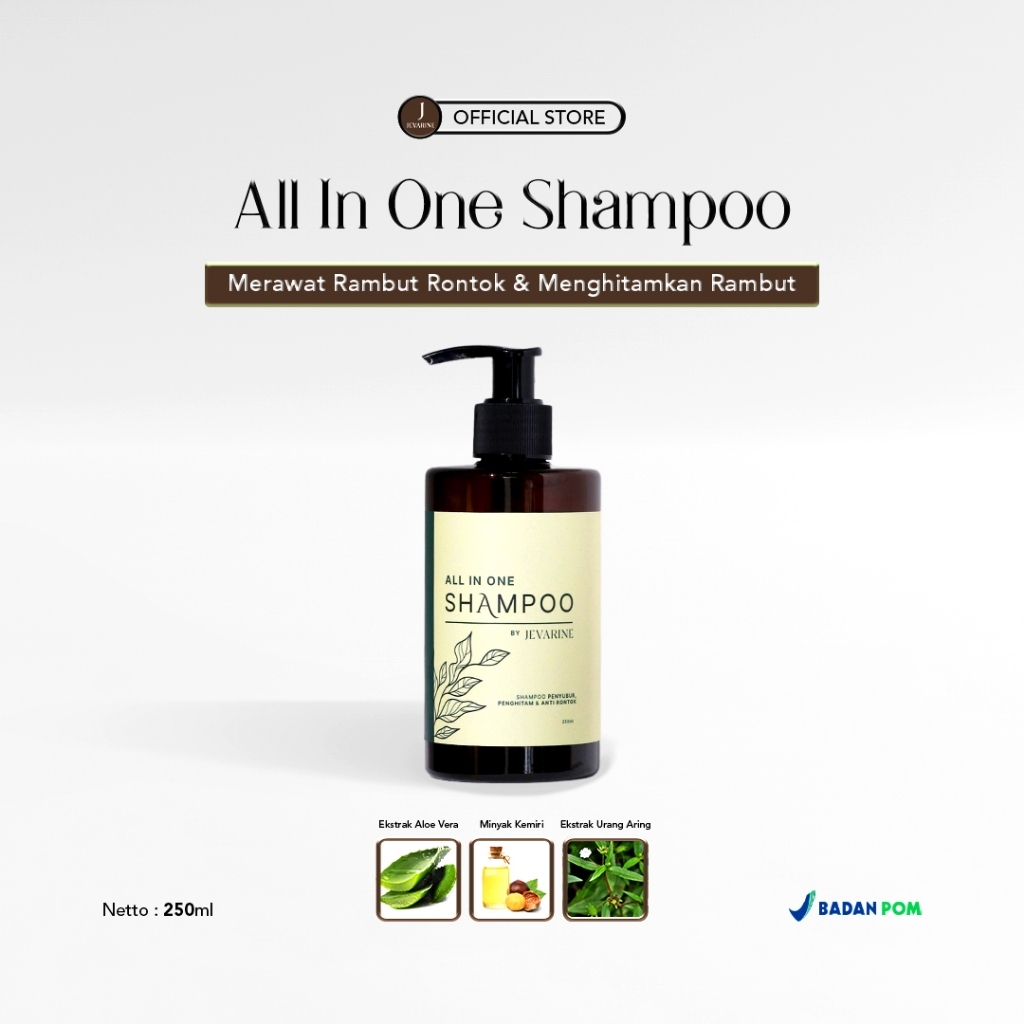 Jevarine Shampoo All In One 250 ML