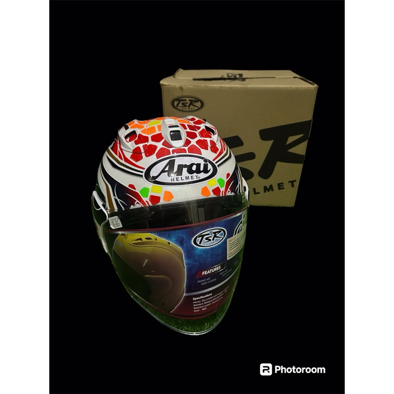 Helm Arai TSR Half Face