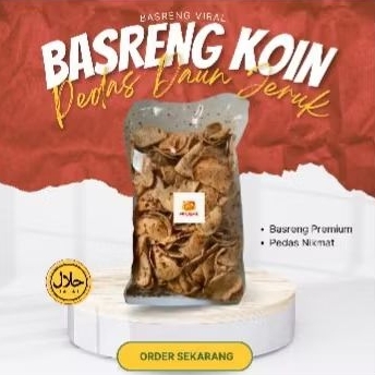 

Basreng Koin Pedas Daun Jeruk 1kg, 500grm, 250grm