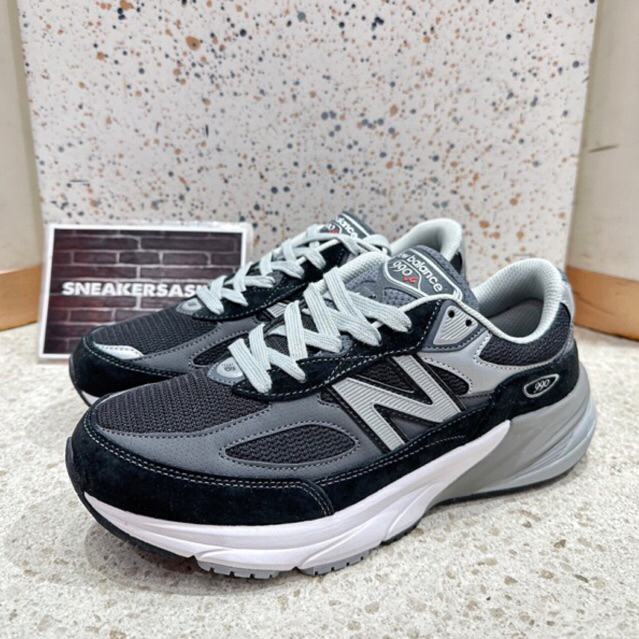 NB New Balance 990V6 Made in USA Black White Grey M990BK6 SPECIAL PRICE