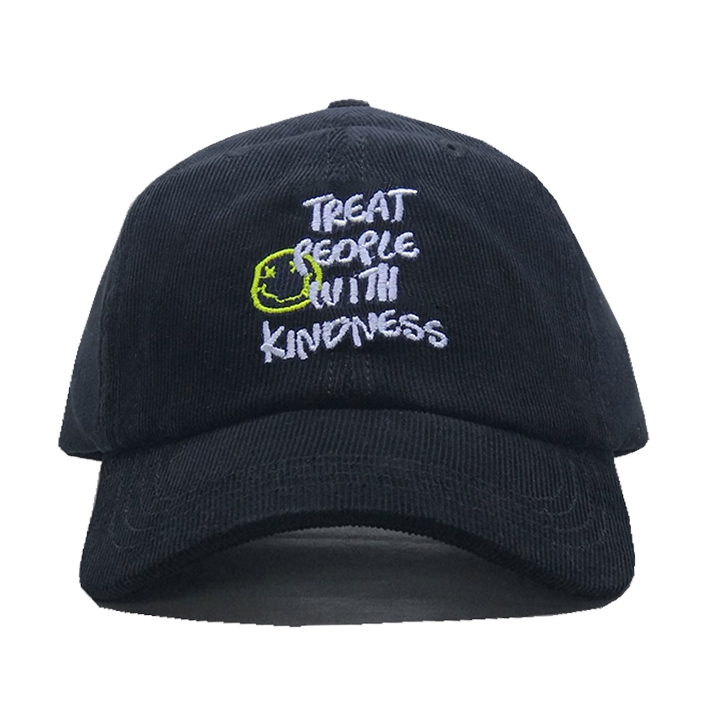 Paranoid Polocaps Corduroy Topi Baseball Cap Pria