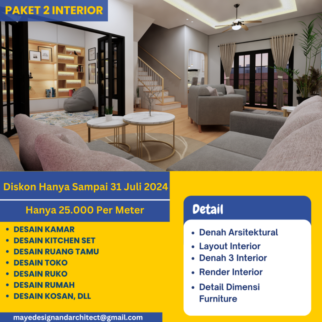 Desain Interior Rumah Kamar Toko Apartemen Minimalis