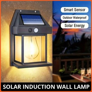 Lampu dinding solar panel lampu taman tenaga surya lampu hias taman tenaga matahari