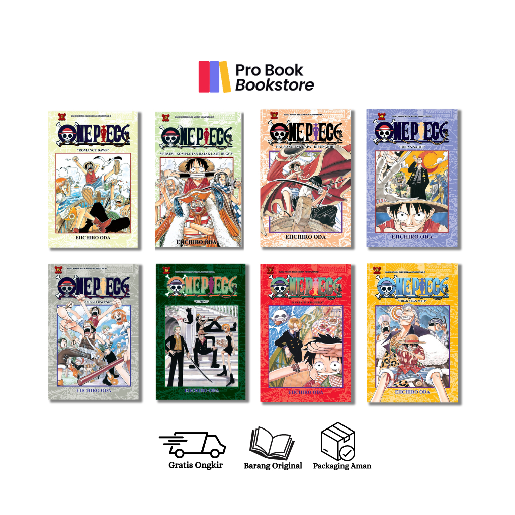 

Komik One Piece 1 - 15 By Eiichiro Oda