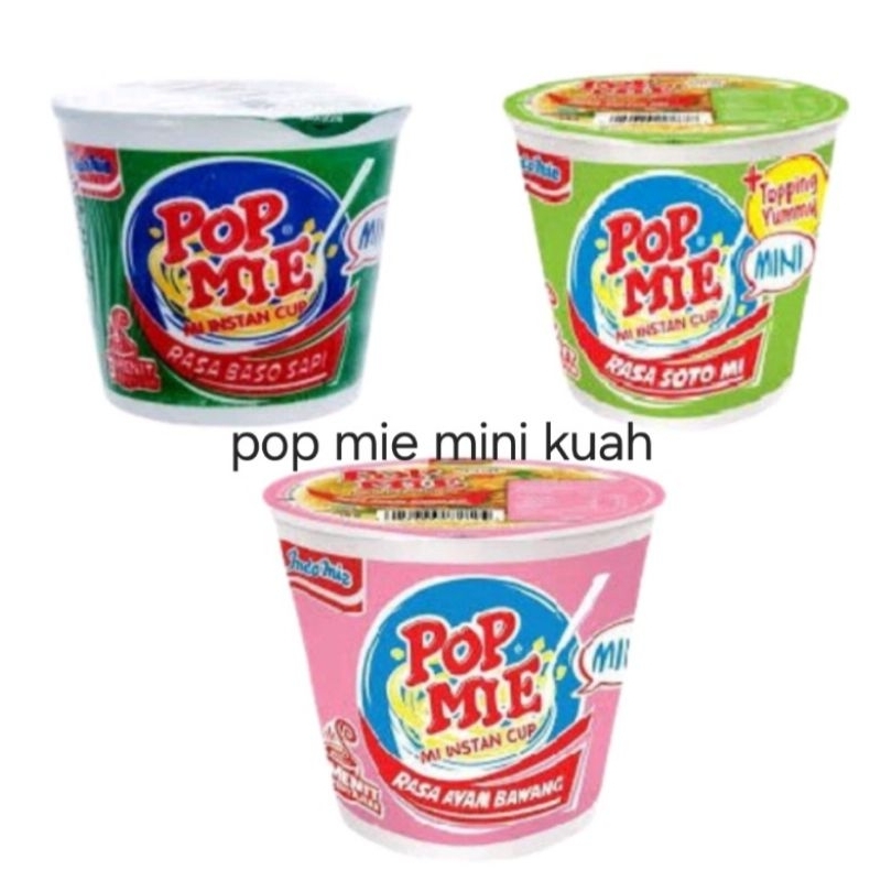 

pop mie mini kuah